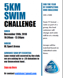 5Km Swim 2018